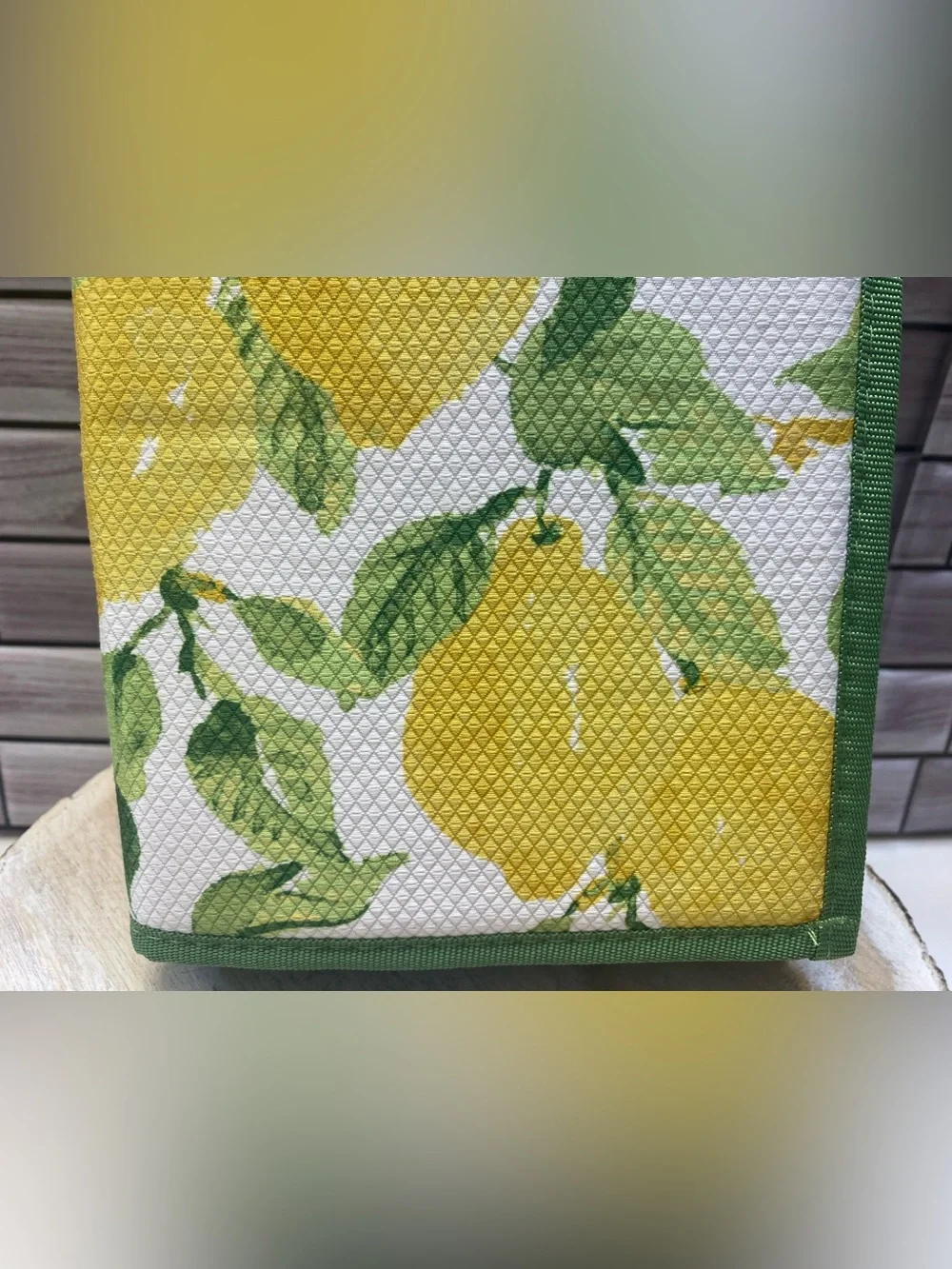 Ralph Lauren❤️ (2)Kitchen Reversible Drying Mats & (2) Towels Lemon Tree NWT